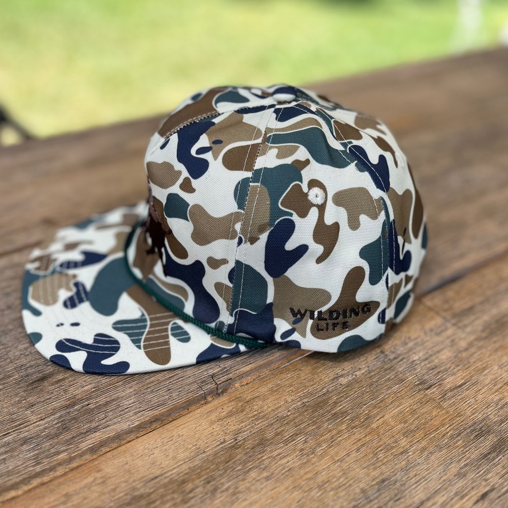 Wilding Life Camo Rope Hat - Wilding Life