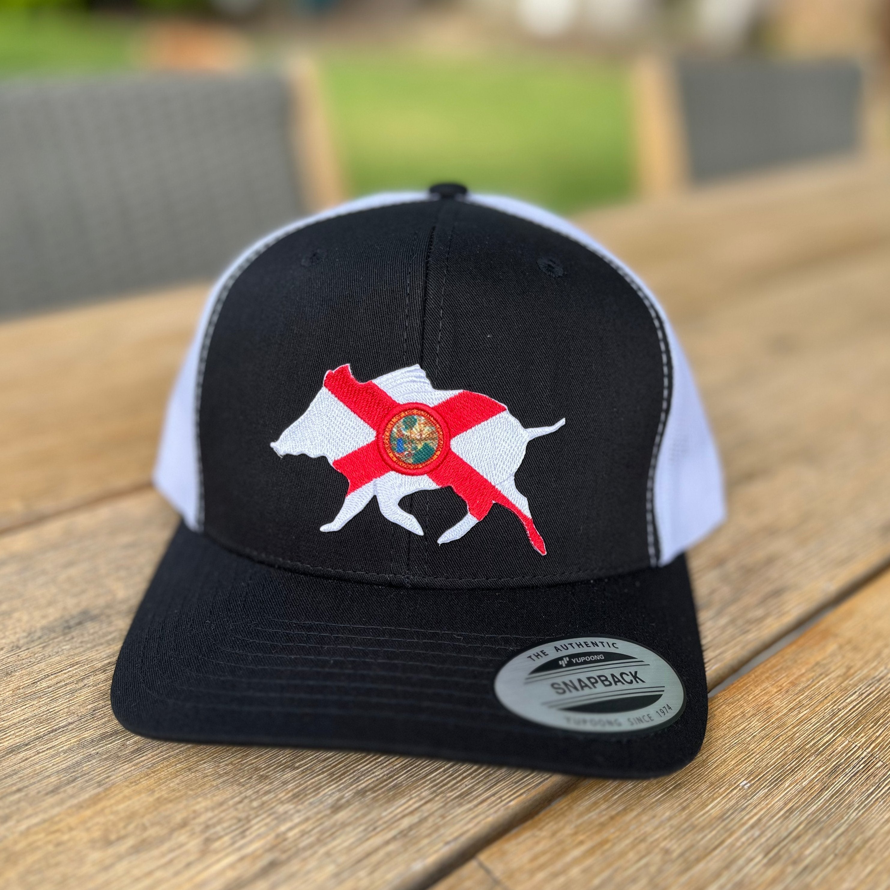 Florida Boar Patch Trucker Hat - Wilding Life
