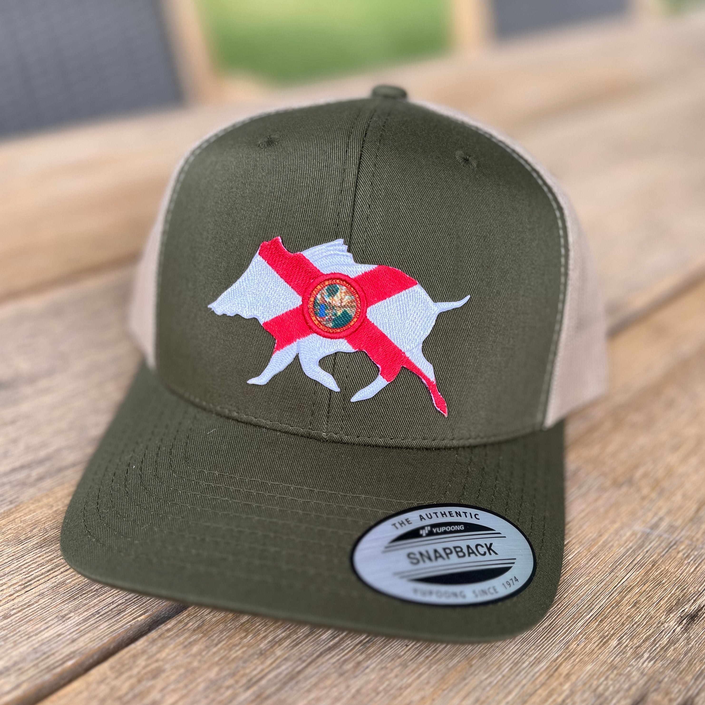Florida Boar Patch Trucker Hat - Wilding Life