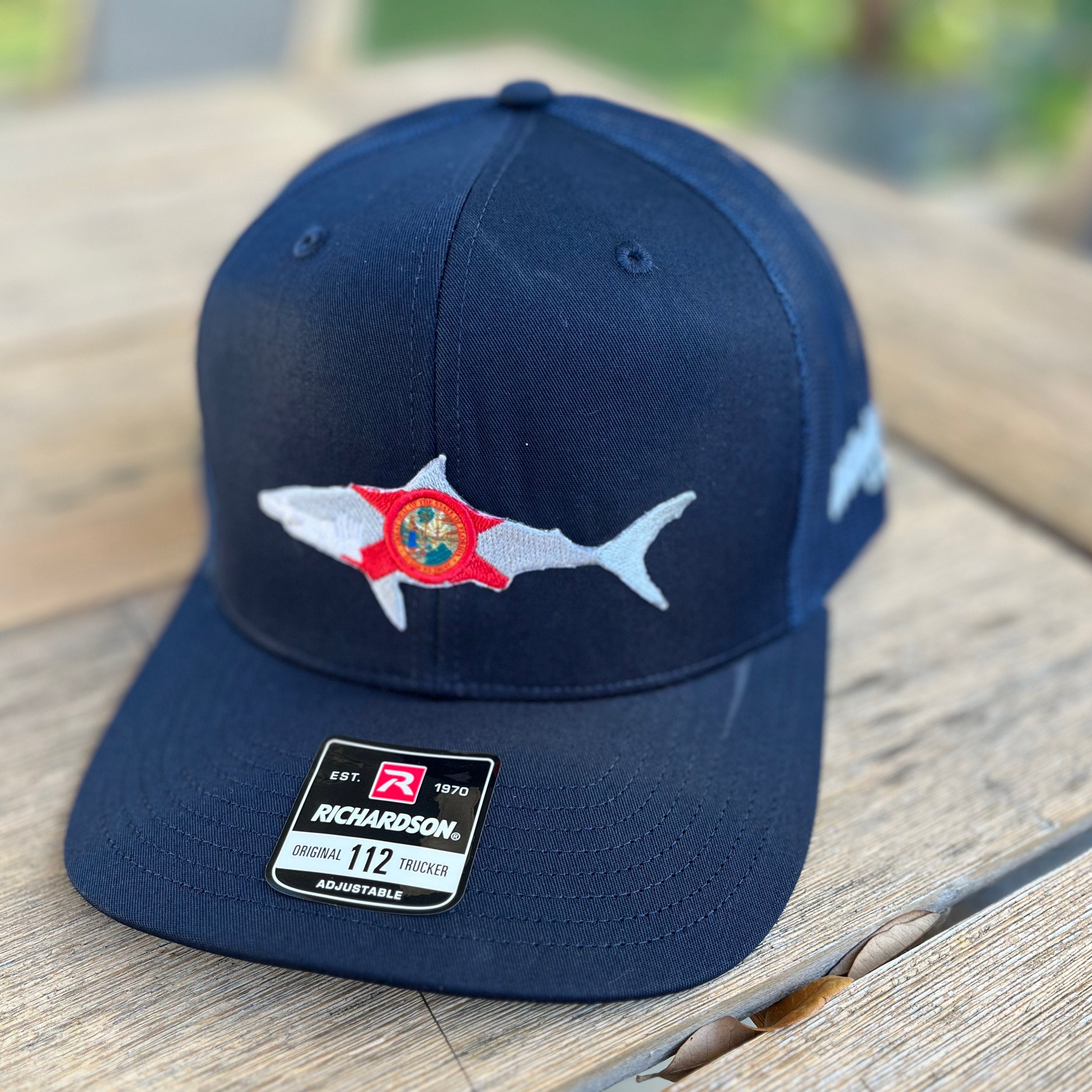 Florida Shark Patch Trucker Hat - Wilding Life