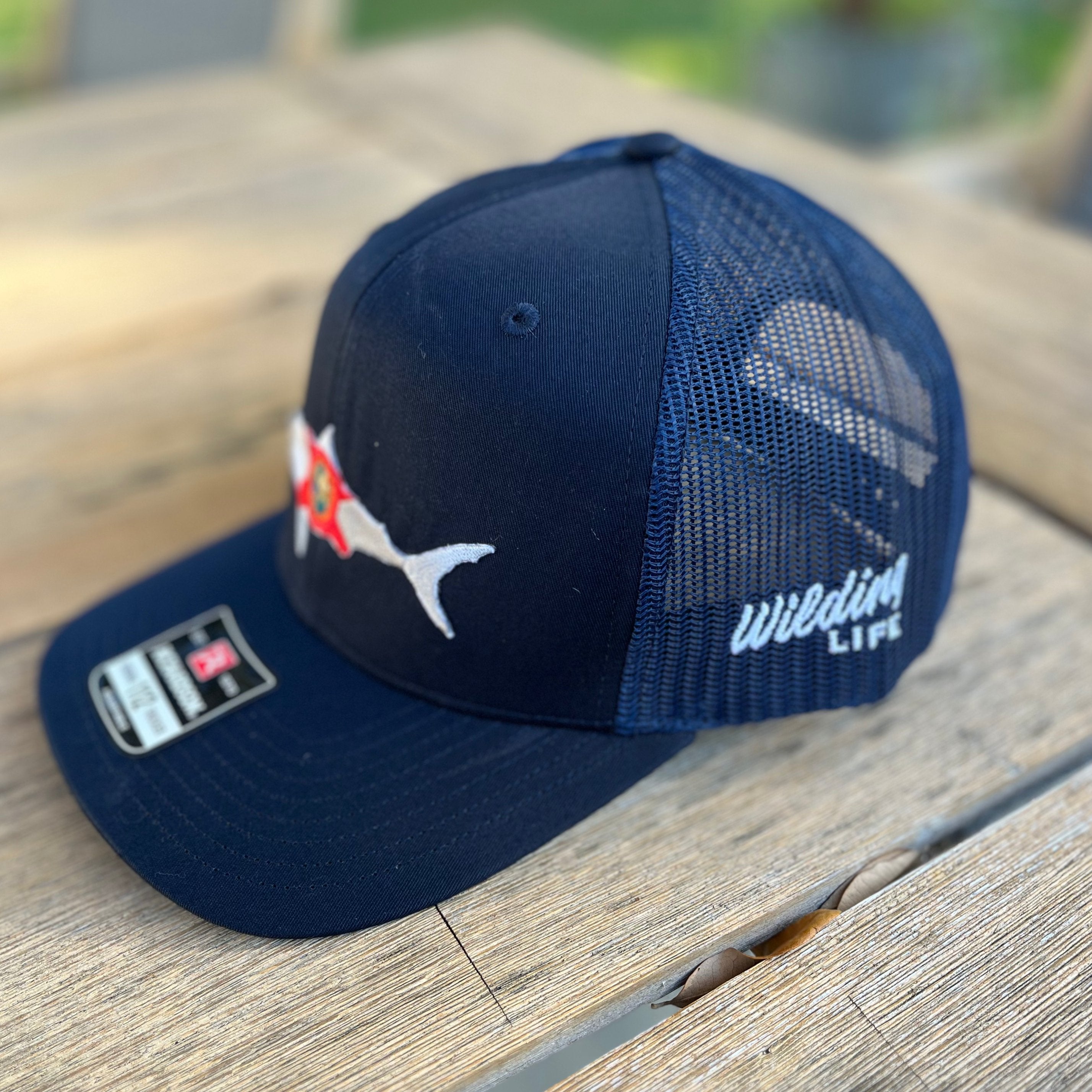 Florida Shark Patch Trucker Hat - Wilding Life