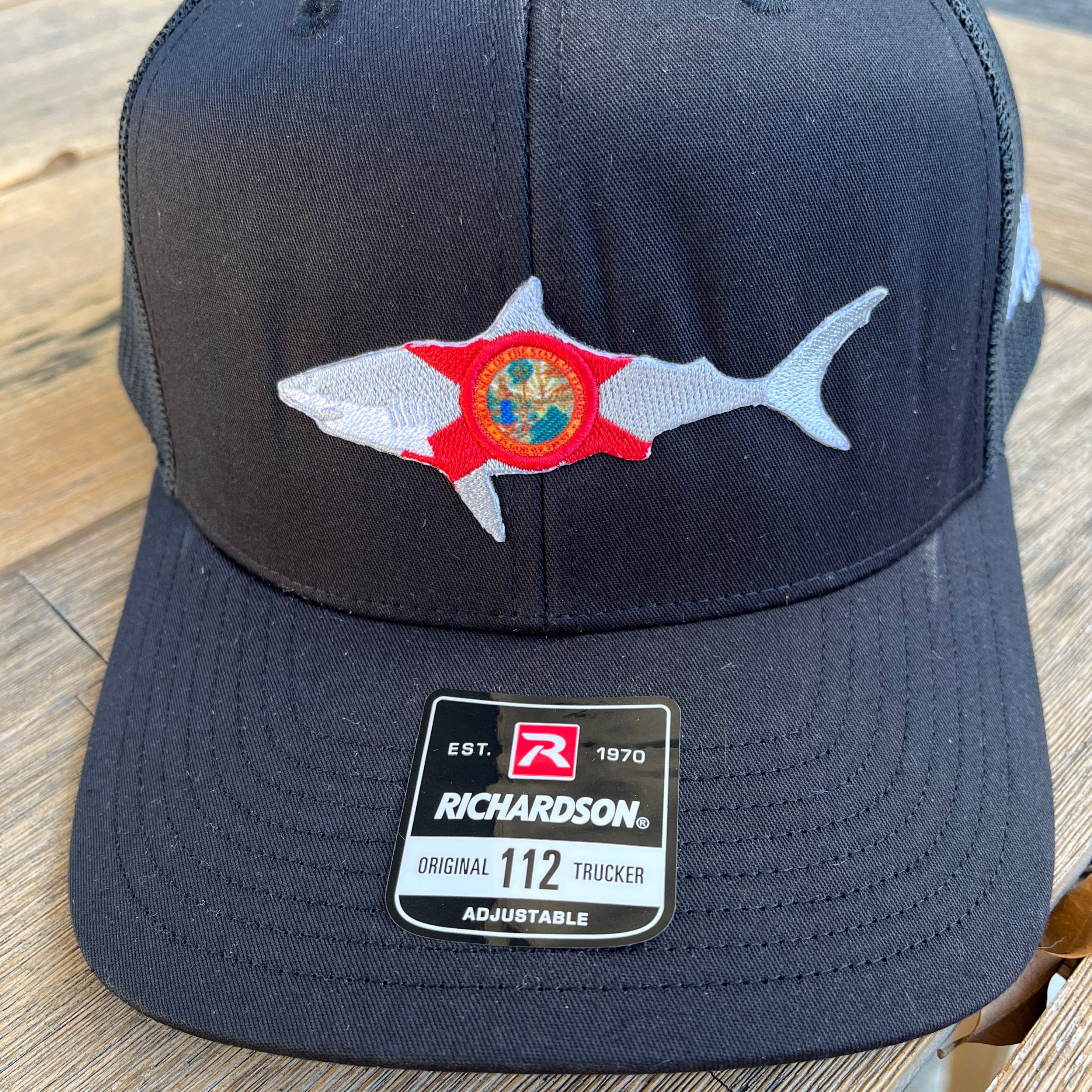 Florida Shark Patch Trucker Hat - Wilding Life