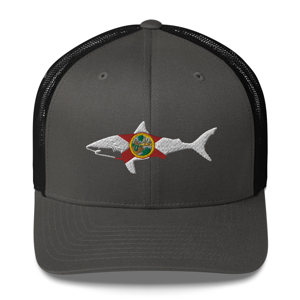 Florida Shark Trucker Hat - Wilding Life