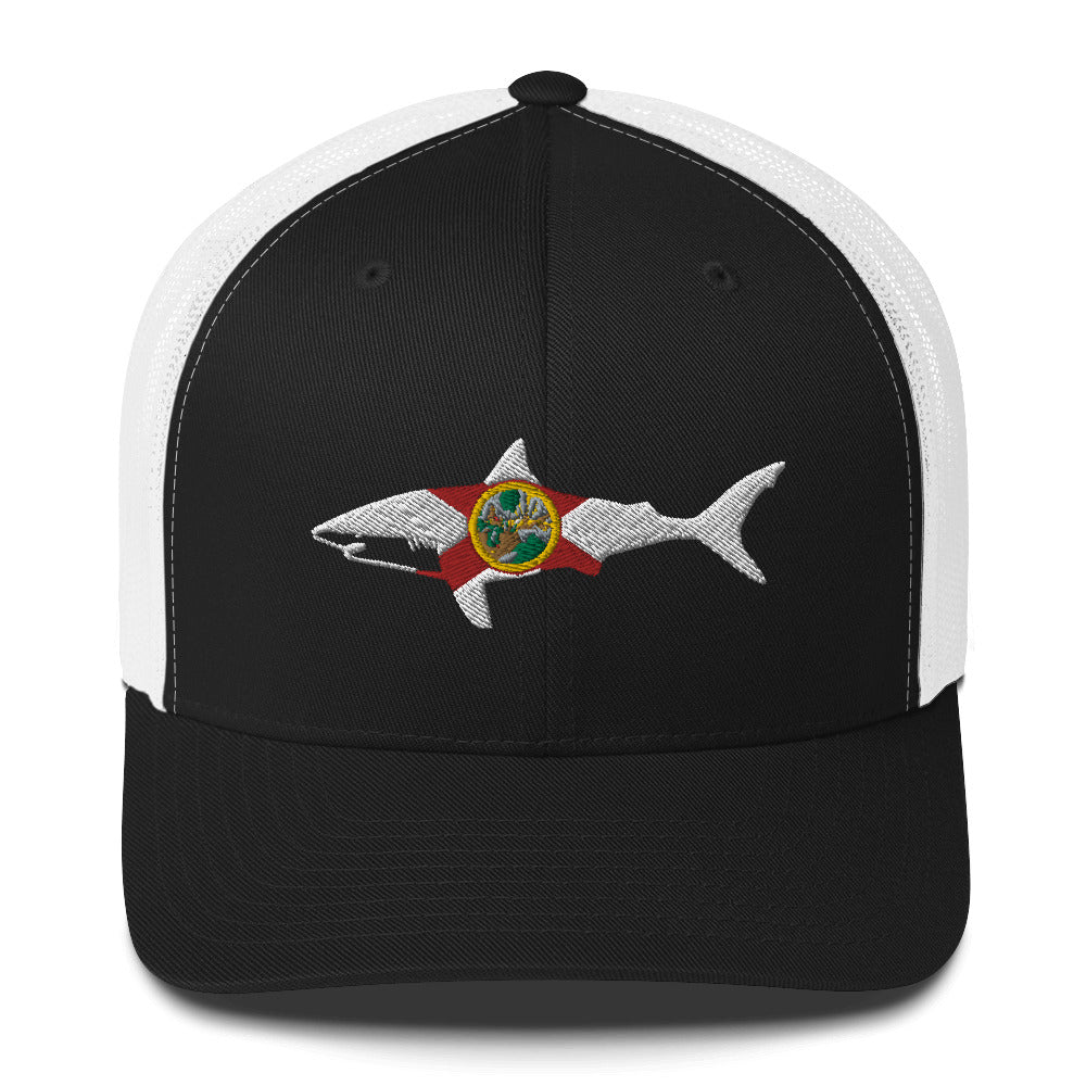 Florida Shark Trucker Hat - Wilding Life
