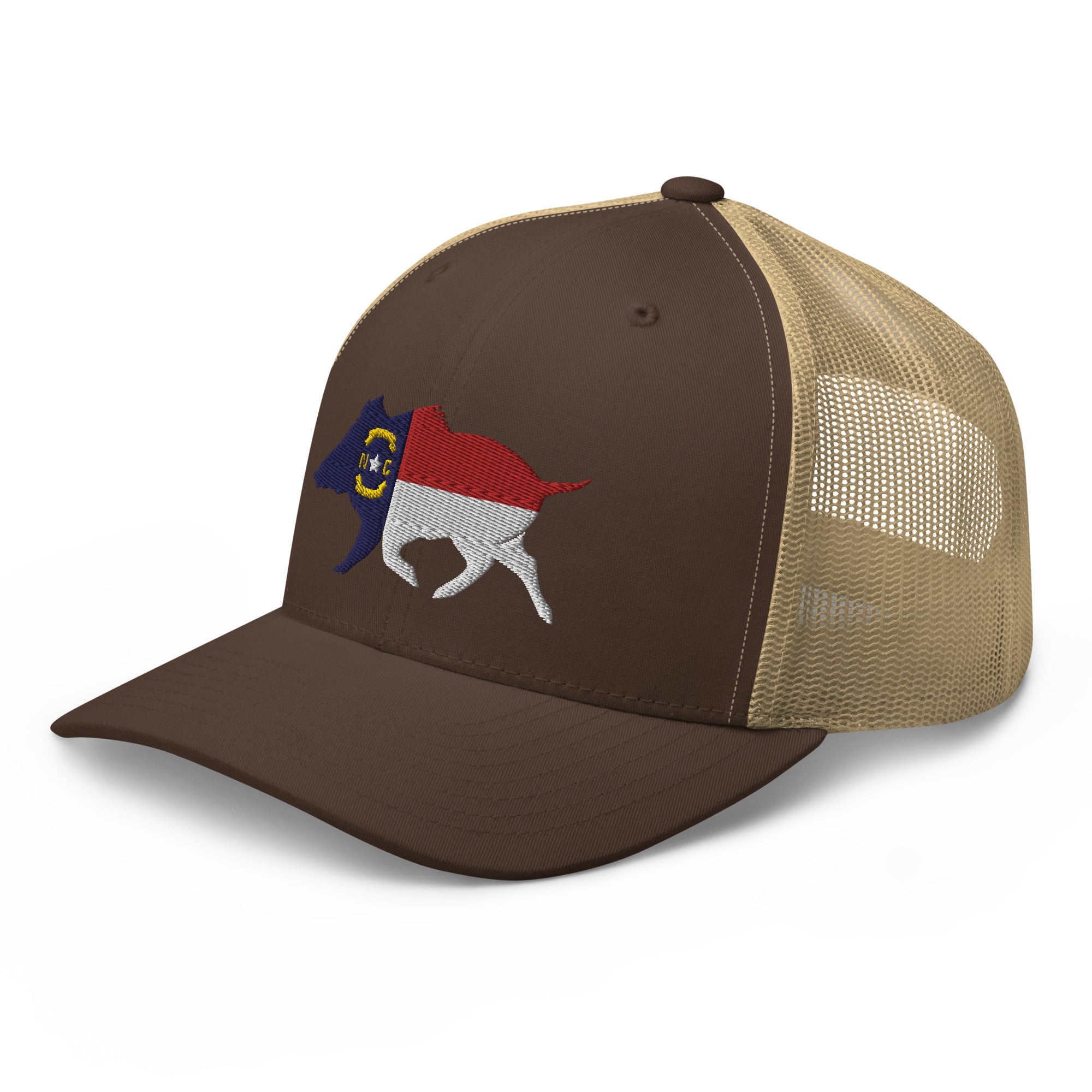 North Carolina Boar Trucker Cap - Wilding Life