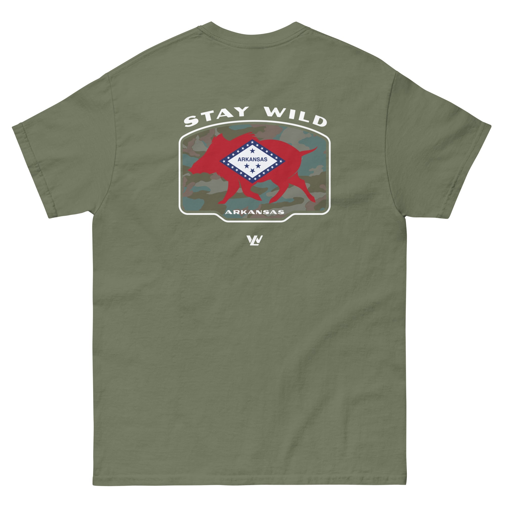 Stay Wild Arkansas T-Shirt - Wilding Life