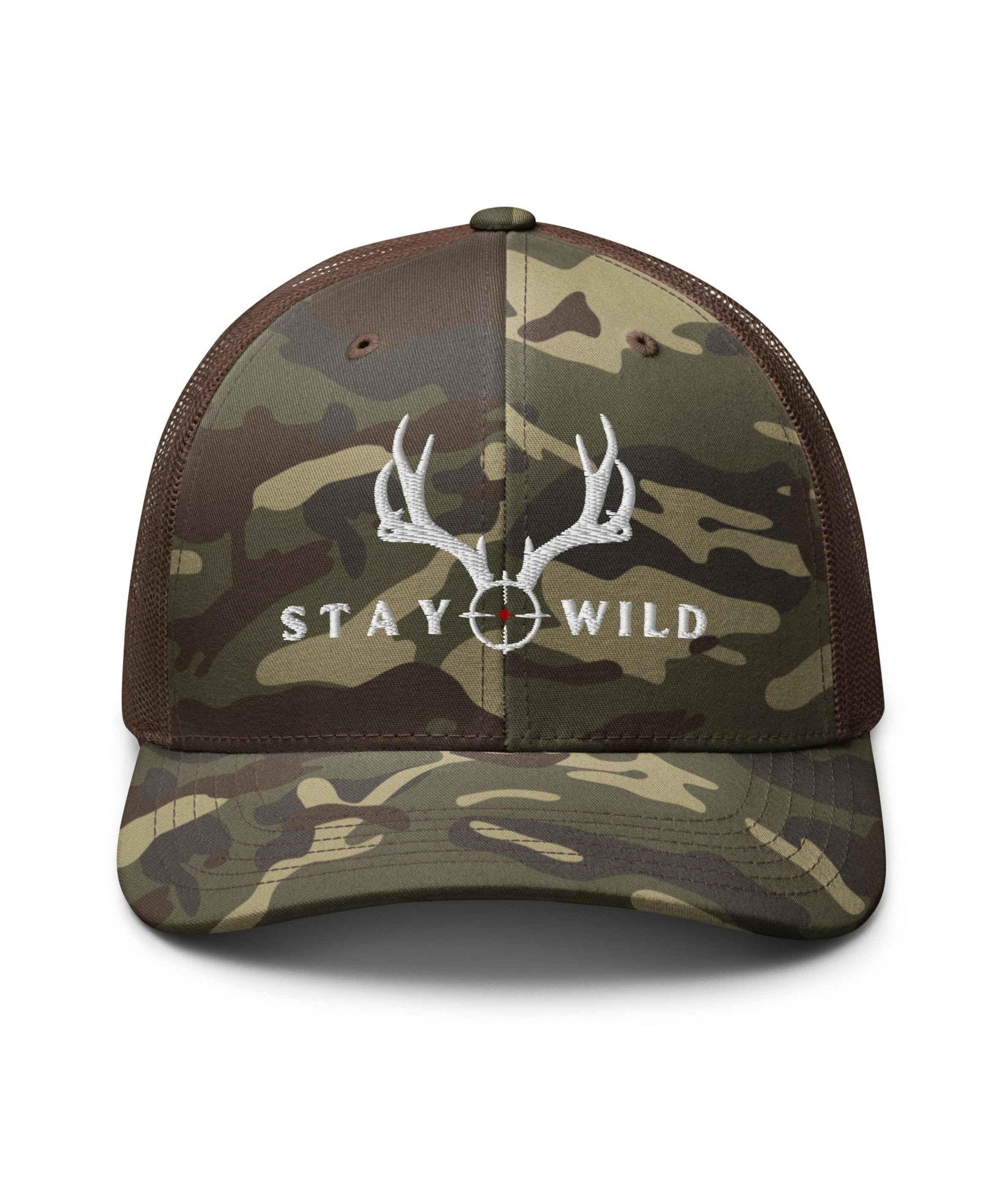 Stay Wild Camo Trucker Hat - Wilding Life