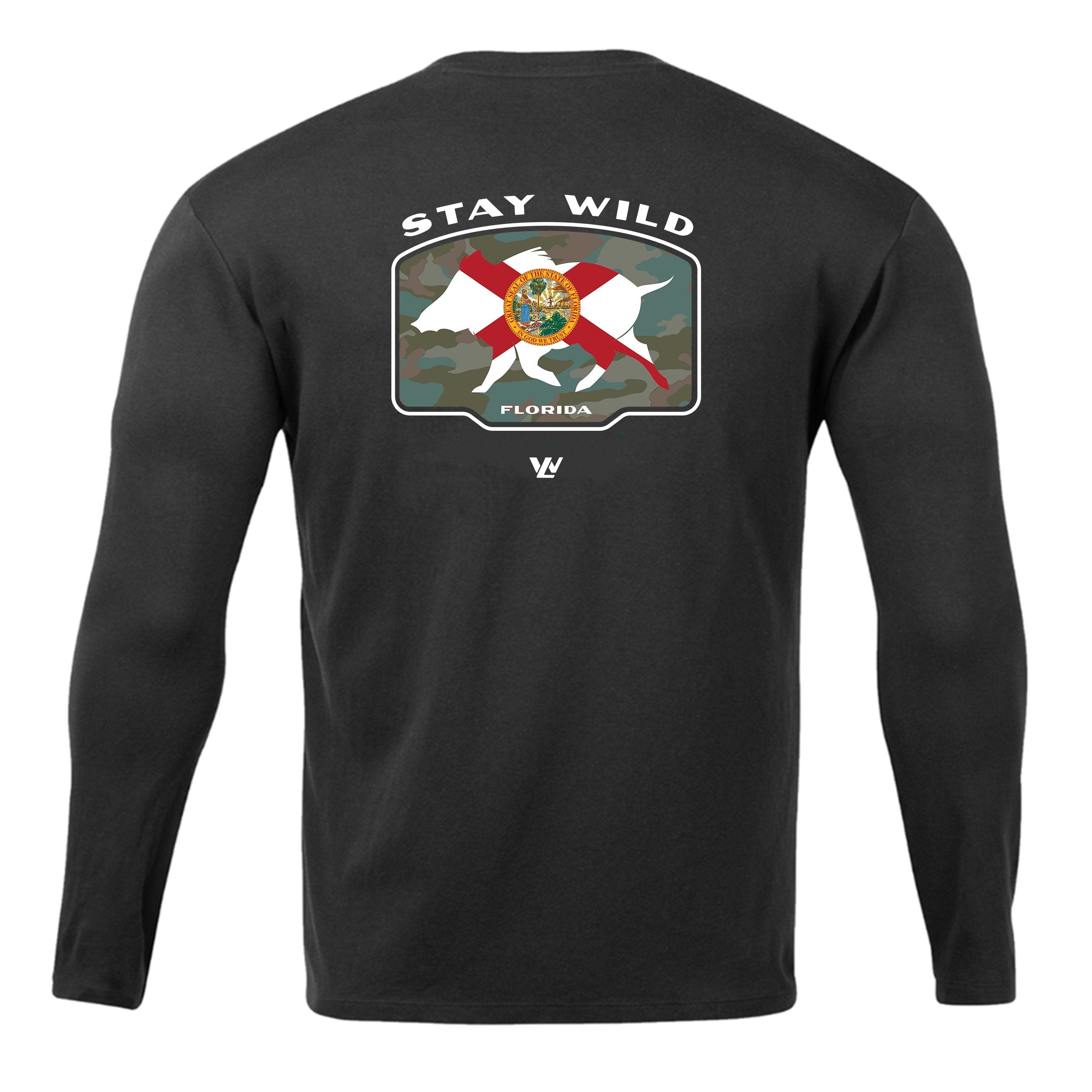 Stay Wild Florida Long Sleeve Performance Shirt - Wilding Life